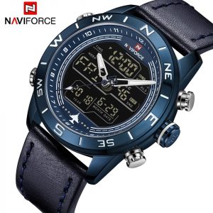 Naviforce Digital Analogue 30M water resistant fashion wrist watch